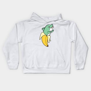 Dolphin Banana Kids Hoodie